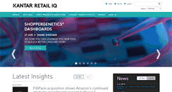 Desktop Screenshot of kantarretailiq.com